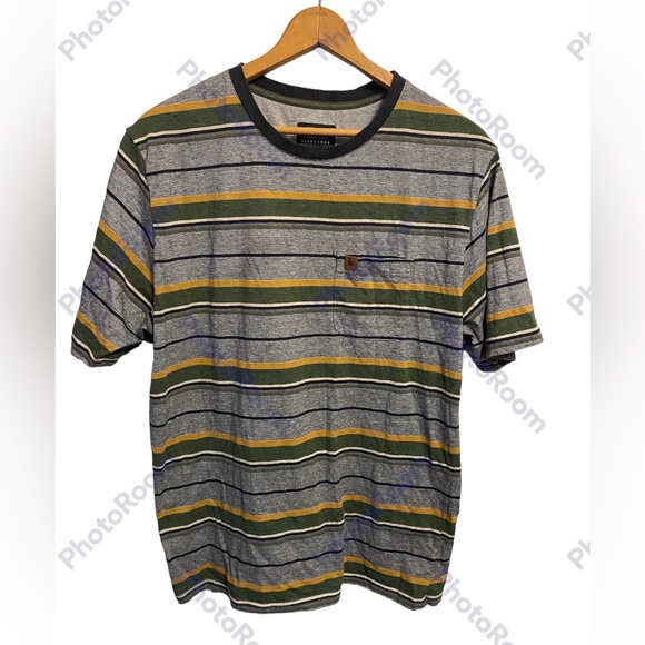 Hippy Tree Other - Hippy Tree Cotton Polyester Blend Multicolored Striped Crewneck Shirt Size XL